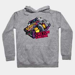 custom engine Hoodie